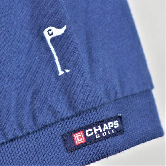 Chaps New Men’s L/G Designer Golf Shirt - Picture 6 of 16